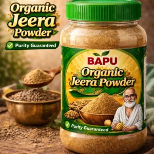 BAPU Organic Jeera Powder | Pure Cumin Powder | Natural Aroma & Flavor | Purity Guaranteed 100GM